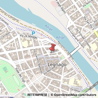 Mappa Via Marco Minghetti, 20, 37045 Legnago, Verona (Veneto)