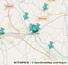 Mappa Piazzetta S. Rocco, 37045 Legnago VR, Italia (4.06538)