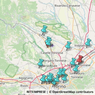 Mappa SP TORINO, 10077 San Maurizio Canavese TO, Italia (10.9235)