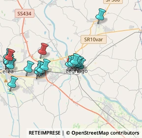 Mappa Viale Regina Margherita, 37045 Legnago VR, Italia (4.0645)