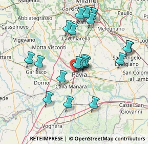 Mappa Via S. Lanfranco Beccari, 27100 Pavia PV, Italia (14.285)