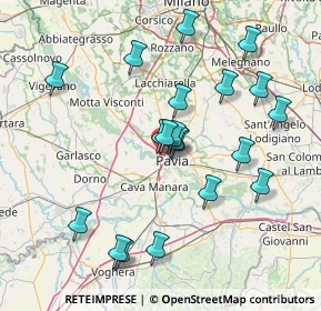 Mappa Via S. Lanfranco Beccari, 27100 Pavia PV, Italia (15.112)