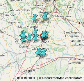 Mappa Via S. Lanfranco Beccari, 27100 Pavia PV, Italia (9.67)