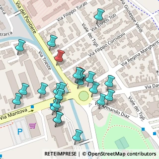 Mappa Piazzale Ponte Fior di Rosa, 37045 Legnago VR, Italia (0.1125)