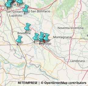 Mappa Piazzale Ponte Fior di Rosa, 37045 Legnago VR, Italia (23.39067)
