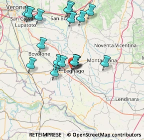 Mappa Piazzale Ponte Fior di Rosa, 37045 Legnago VR, Italia (15.94111)