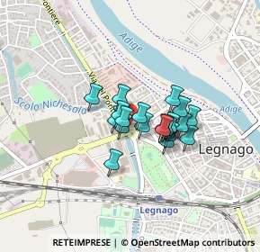 Mappa Piazzale Ponte Fior di Rosa, 37045 Legnago VR, Italia (0.2595)