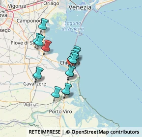 Mappa Via Francesco Corner, 30015 Chioggia VE, Italia (10.36688)