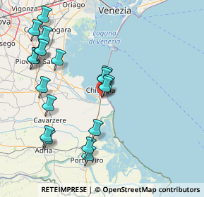 Mappa Via Francesco Corner, 30015 Chioggia VE, Italia (16.855)