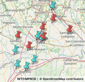 Mappa Via Brallo, 27100 Pavia PV, Italia (14.51071)