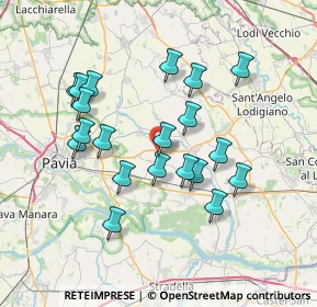 Mappa Via Alessandro Manzoni, 27100 Albuzzano PV, Italia (6.802)