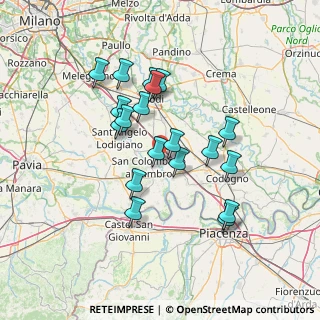 Mappa Frazione Fornaci, 26812 Borghetto Lodigiano LO, Italia (12.38895)