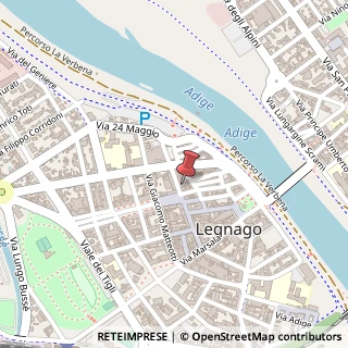 Mappa Via Camillo Benso Conte di Cavour, 2, 37045 Legnago, Verona (Veneto)