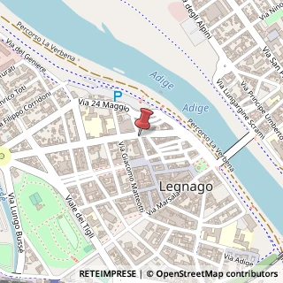 Mappa Via Cavour,  24, 37045 Legnago, Verona (Veneto)
