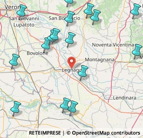 Mappa Via Carlo Rosselli, 37045 Legnago VR, Italia (21.20813)