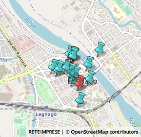 Mappa Via Camillo Benso Conte di Cavour, 37045 Legnago VR, Italia (0.23111)