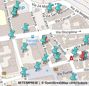 Mappa Via Camillo Benso Conte di Cavour, 37045 Legnago VR, Italia (0.088)