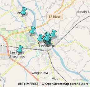 Mappa Via Carlo Rosselli, 37045 Legnago VR, Italia (0.83909)