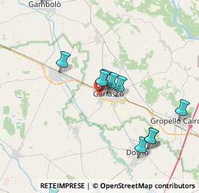 Mappa Via Giuseppe Mazzini, 27026 Garlasco PV, Italia (5.12692)