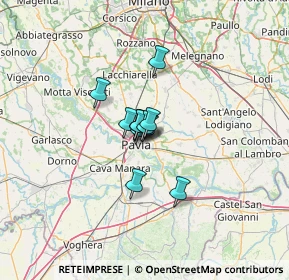 Mappa Via Alessandria, 27100 Pavia PV, Italia (5.91417)