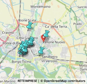 Mappa Via Alessandria, 27100 Pavia PV, Italia (1.82765)