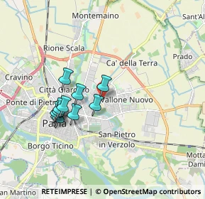 Mappa Via Alessandria, 27100 Pavia PV, Italia (1.55)