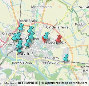 Mappa Via Alessandria, 27100 Pavia PV, Italia (1.90154)