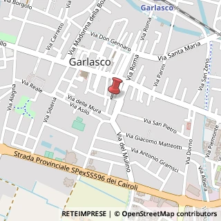 Mappa Via Borgonuovo, 22, 27026 Garlasco, Pavia (Lombardia)