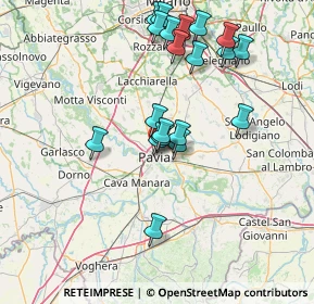 Mappa Via Guglielmo Marconi, 27100 Pavia PV, Italia (14.5735)