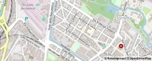 Mappa Pavia