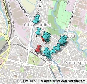 Mappa Via Guglielmo Marconi, 27100 Pavia PV, Italia (0.31)