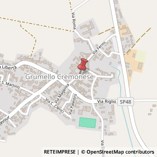 Mappa Via Giuseppe Mazzini, 18, 26023 Grumello Cremonese ed Uniti, Cremona (Lombardia)