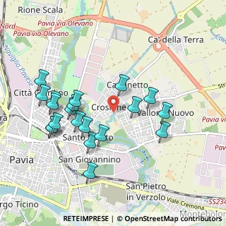 Mappa Via Capri, 27100 Pavia PV, Italia (0.984)