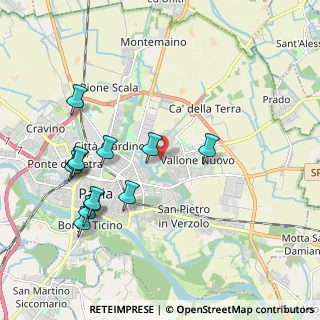 Mappa Via Capri, 27100 Pavia PV, Italia (2.14)