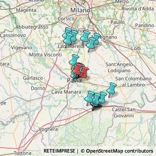 Mappa Via Capri, 27100 Pavia PV, Italia (10.4835)