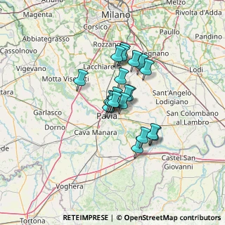 Mappa Via Capri, 27100 Pavia PV, Italia (9.0165)