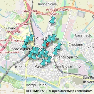 Mappa Via Negri e Belloni, 27100 Pavia PV, Italia (0.7005)
