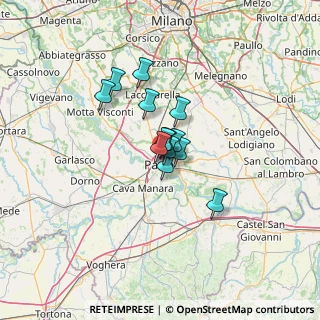 Mappa Via Negri e Belloni, 27100 Pavia PV, Italia (7.43846)