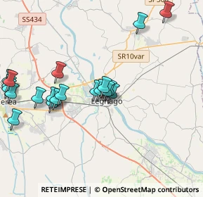 Mappa Via G. Marconi, 37045 Legnago VR, Italia (4.1935)