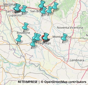 Mappa Via G. Marconi, 37045 Legnago VR, Italia (16.03944)