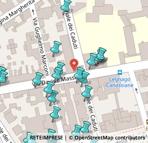 Mappa Via G. Marconi, 37045 Legnago VR, Italia (0.06786)