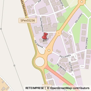 Mappa Via Vienna, 6, 46047 Porto Mantovano, Mantova (Lombardia)