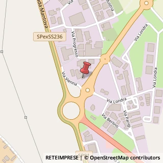 Mappa Via Vienna, 2, 46047 Porto Mantovano, Mantova (Lombardia)
