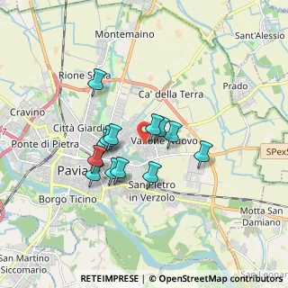Mappa Via Pinerolo, 27100 Pavia PV, Italia (1.32308)