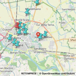Mappa Via Pinerolo, 27100 Pavia PV, Italia (2.28833)