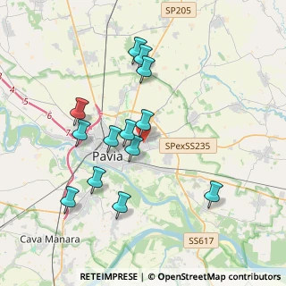 Mappa Via Pinerolo, 27100 Pavia PV, Italia (3.64)