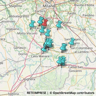 Mappa Via Pinerolo, 27100 Pavia PV, Italia (9.9135)