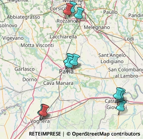 Mappa Via Pinerolo, 27100 Pavia PV, Italia (18.04286)