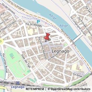 Mappa Piazza Garibaldi, 19, 37045 Legnago, Verona (Veneto)