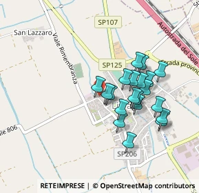 Mappa Via Fratelli Cairoli, 26814 Livraga LO, Italia (0.3885)